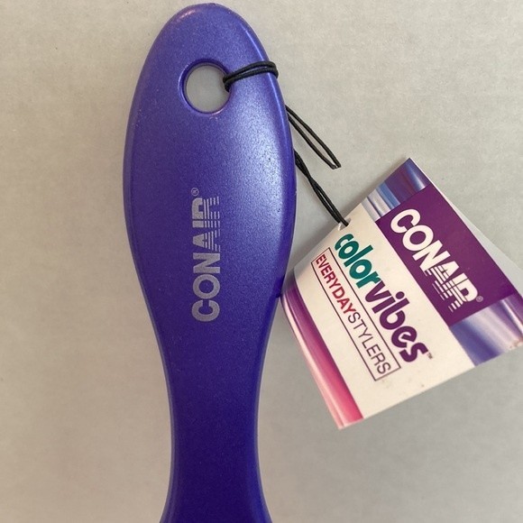 Conair Color Vibes Purple Hair Brush Everyday Stylers NWT - Picture 2 of 9